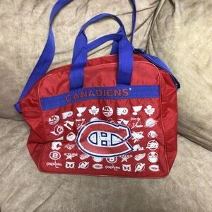 Vintage 1993 Montreal Canadiens bag